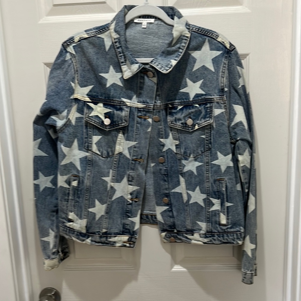 Denim stars/ trucker style jacket.  Brand new.